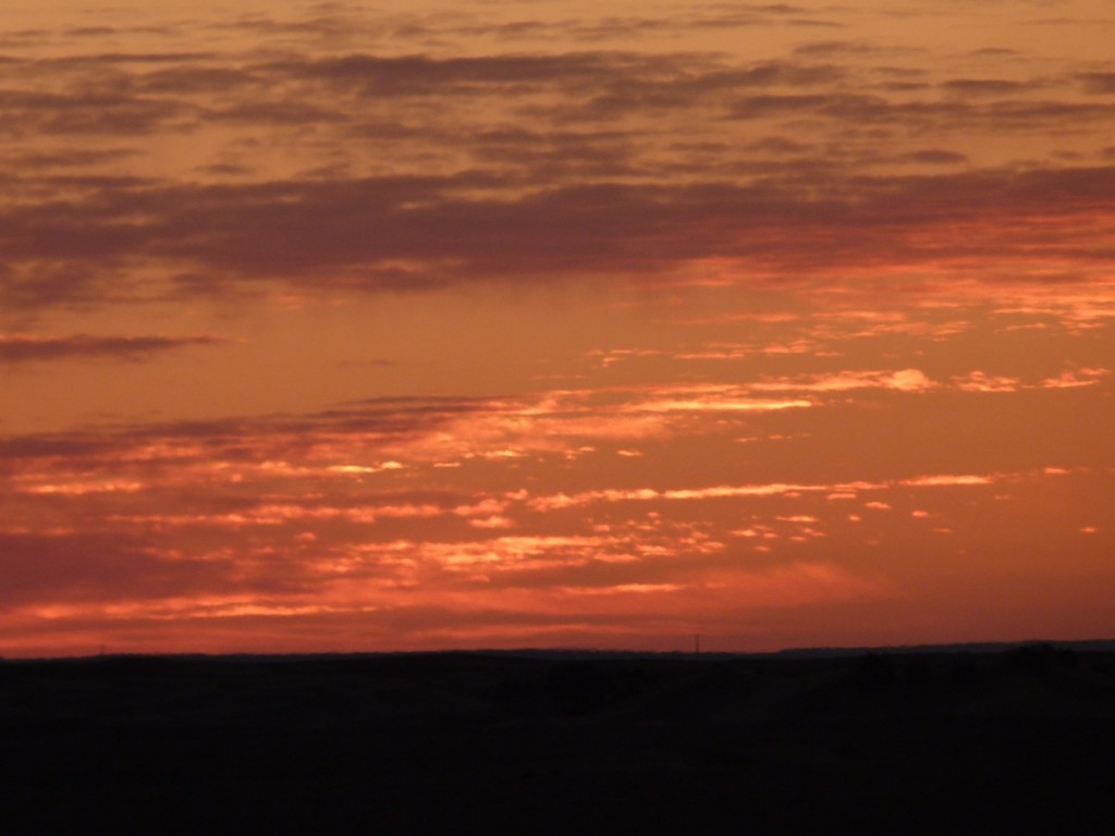 coucher de soleil